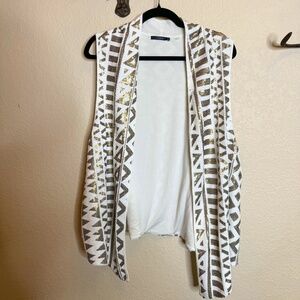 NWT Womens 3x sequin vest